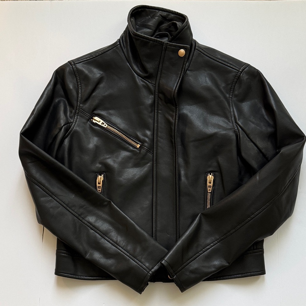 Blank NYC Black Faux Leather Jacket